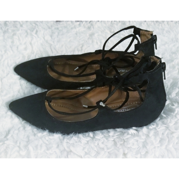 ANKLE WRAP BALLET FLAT - Picture 7 of 10